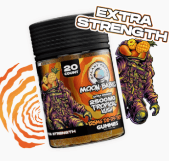Galaxy Treats review featuring hemp-derived THCP Gummies
